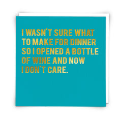 Redback Cards Opened Card