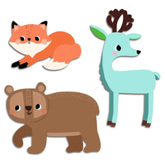 Djeco Baby Stickers - Forest Animals