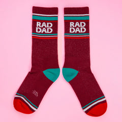Gumball Poodle Gym Socks- Rad Dad