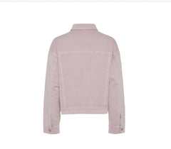 Pieces Fenny Denim Jacket - Dawn Pink