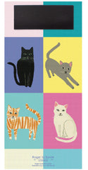 Roger La Borde Magnetic Cat Etiquette To-Do Notepad