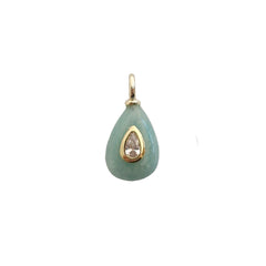 Moments Amazonite Drop Charm