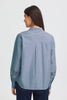 Fransa Yara Shirt - Blue Blizzard Stripe