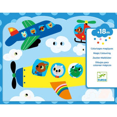 Djeco Magic Colouring - Hidden in the sky