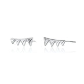 Scream Pretty - Silver Rebel Ear Climber Earrings