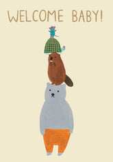 Roger La Borde Toy Tower Greeting Card