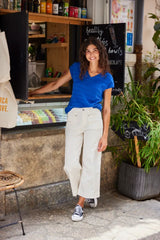 Fransa Twill Hanna Jeans - Whisper White