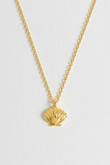 Estella Bartlett Scallop Heart Pendant Necklace