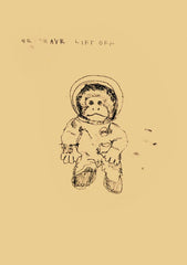 Art Press - We Have Lift Off Greetings Card