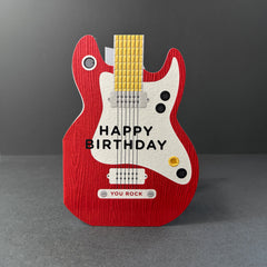 Heyyy Cards Guitar Birthday Card