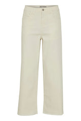 Fransa Hanna Wide Leg Jeans - Arctic Wolf