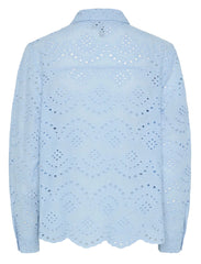 Pieces Vilde Shirt - Cashmere Blue