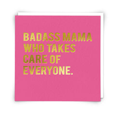 Redback Cards Badass Mama Card