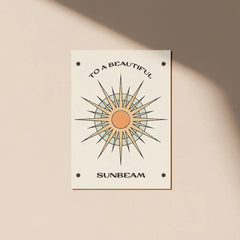 Cai & Jo To a Beautiful Sunbeam Card