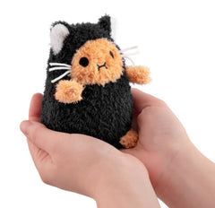 Noodoll - Black Kitty Ricespud Mini Sitting Plush Toy
