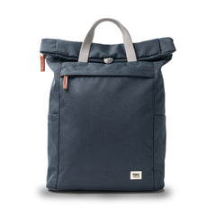 Roka Finchley A Large Recycled Canvas Backpack - Smoke