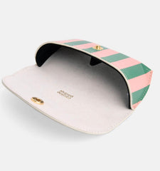 Caroline Gardner Multi Stripe Flap Glasses Case