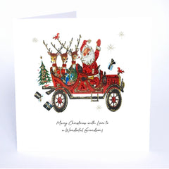Five Dollar Shake - Wonderful Grandson Christmas Card