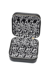 Estella Bartlett Square Jewellery Box - Black Croc