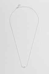 Estella Bartlett Merry Christmas Trio Star Necklace - Silver