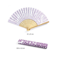 Djeco DIY Make Your Own Fan Kit - Woodland Beauty