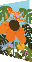 Roger La Borde Sunday Morning Lasercut Birthday Card