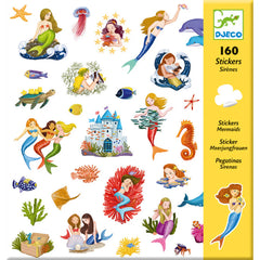 Djeco Stickers - Mermaids