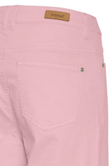 Fransa Hanna Wide Leg Jeans - Pink Frosting