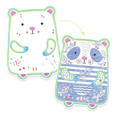 Djeco Magic Colouring Wild Animals