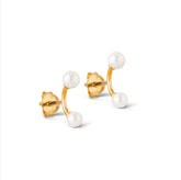 Enamel Copenhagen Two Pearls Earrings