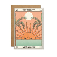 Cai & Jo Birthday Sunshine Card
