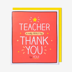 Pigment Thank You Teacher Card