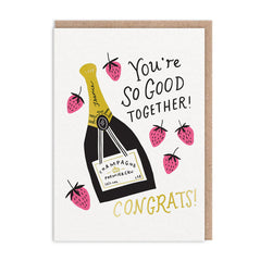 Ohh Deer So Good Together Congratulations Card