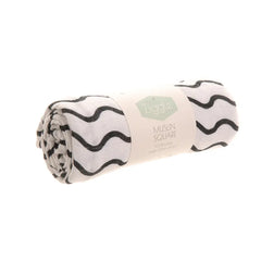 Ziggle Baby Muslin Square - Squiggle