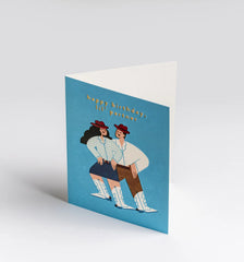 Lagom Design - Happy Birthday Lil Partner Mini Card