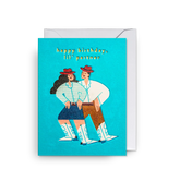 Lagom Design - Happy Birthday Lil Partner Mini Card