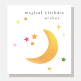 Caroline Gardner - Moon & Stars Magical Birthday Wishes Card