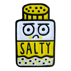 Badge Bomb Enamel Salty Pin
