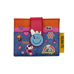 Peanuts Patch Foldover Wallet