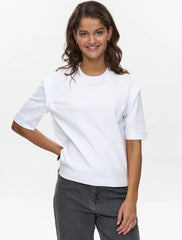 Numph Nucoralee T-Shirt - Bright White