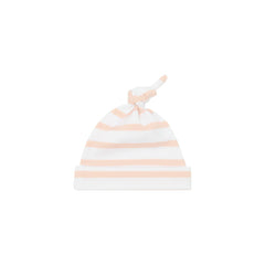 Bob & Blossom -Powder Pink & White Breton Striped Hat
