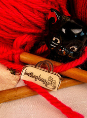 Tatty Devine - Knitting Bag Brooch