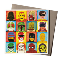 Ustudio - Heroes and Villains Card