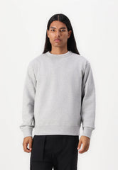Selected Homme Luke Crew Neck Sweatshirt - Light Grey Melange