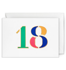 Lagom Design 18 Young Birthday Card