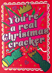 Cath Tate You're A Real Christmas Cracker