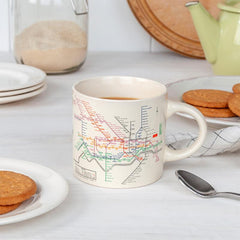 Rex London - TFL Heritage - Tube Map Mug