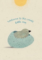 Roger La Borde - Little Chick Petite Card