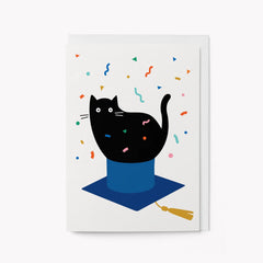 Graphic Factory - Graduation Cat Card