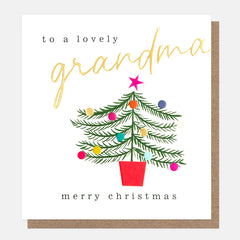 Caroline Gardner - To A Lovely Grandma Merry Christmas Card
